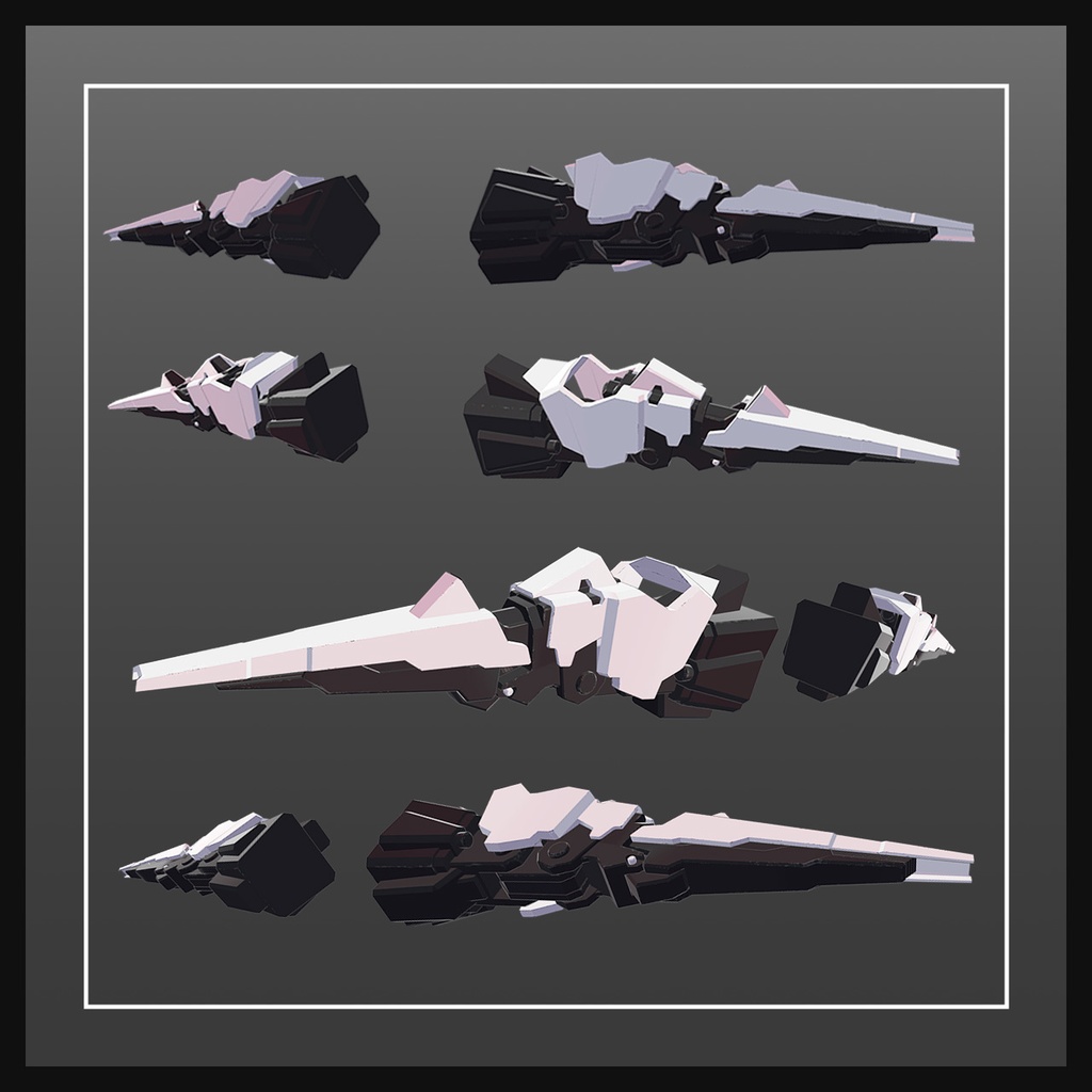 Mech horn【オリジナル3Dモデル】