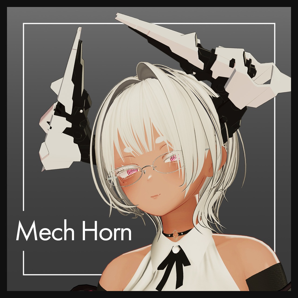 Mech horn【オリジナル3Dモデル】