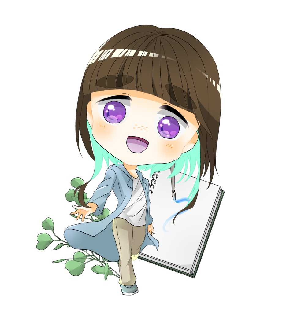 アクリルフィギュア　モナ