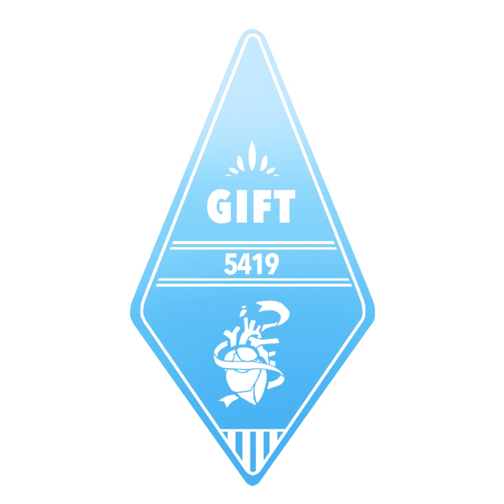 モーテルキー風アクリルキーホルダー(GIFT)