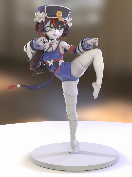 オリジナルキャラクター シスター レンレン レジンキット