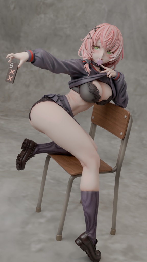 オリジナルキャラクター 「制服ドーナ」 レジンキット