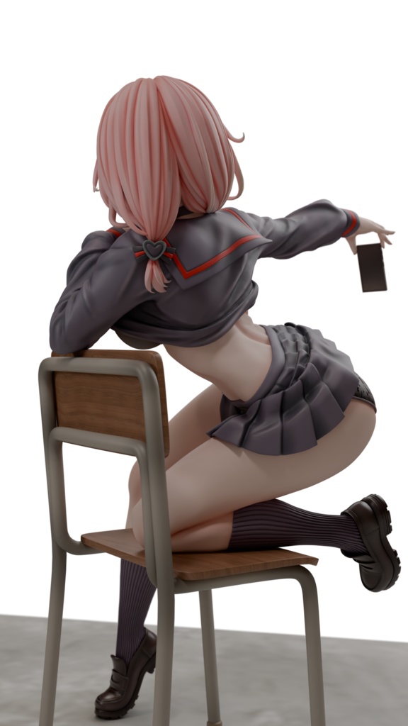 オリジナルキャラクター 「制服ドーナ」 レジンキット