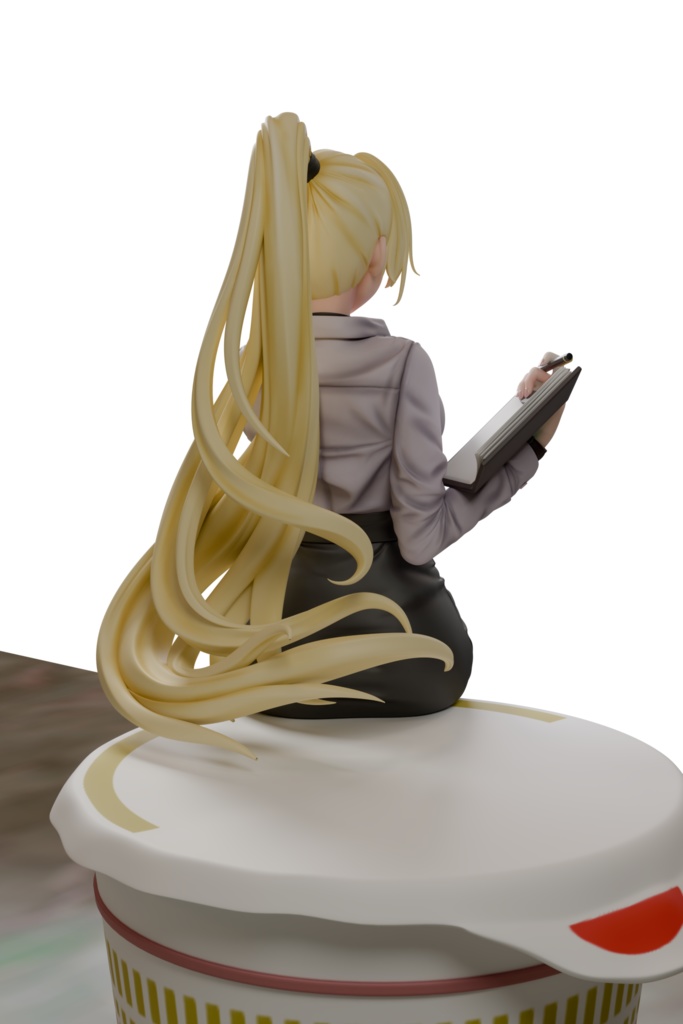 🔰初心者向け 「OL エディス」1/7スケール レジンキット - しょっぱい