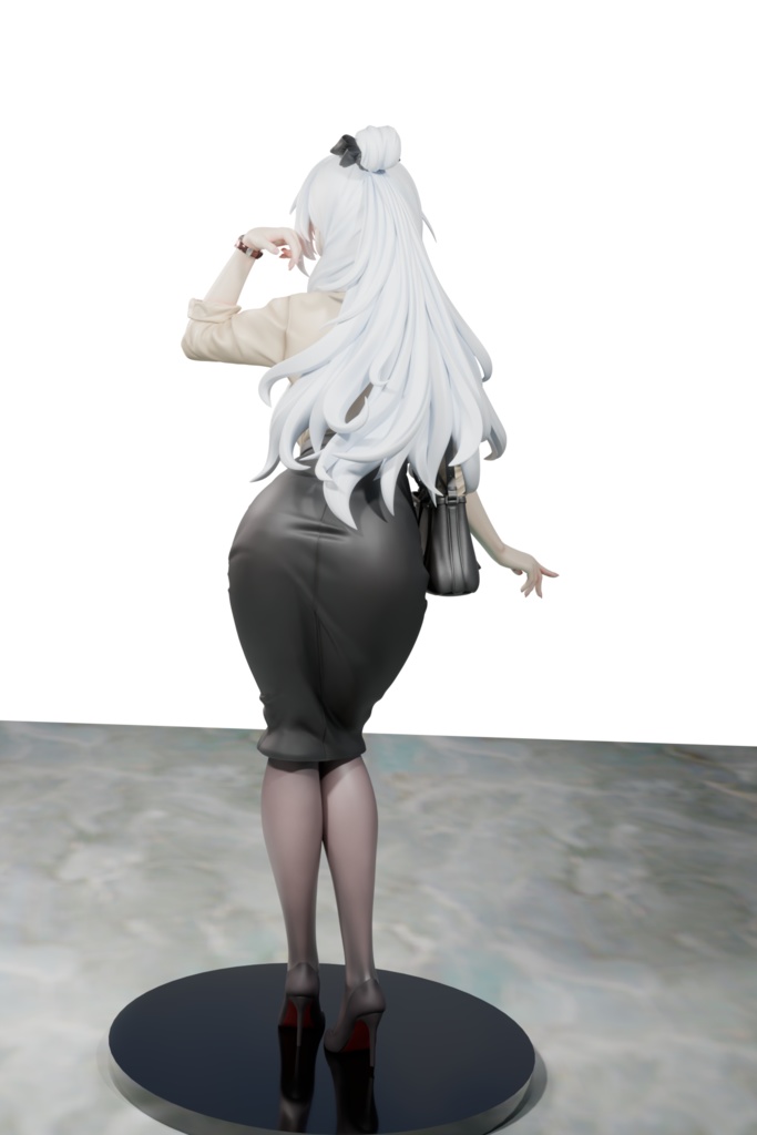 🔰初心者向け 「OL エレナ」1/7スケール レジンキット