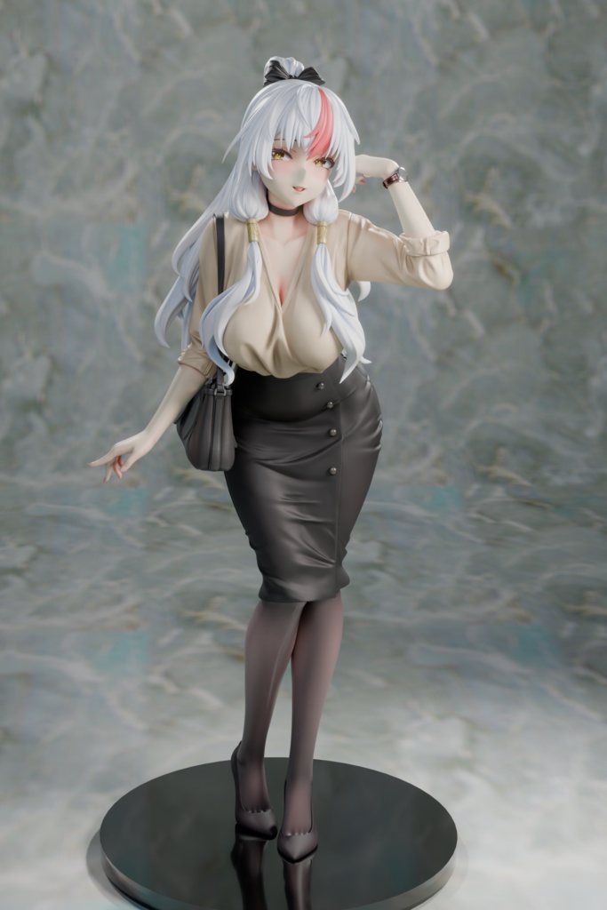 🔰初心者向け　「OL　エレナ」1/7スケール　レジンキット