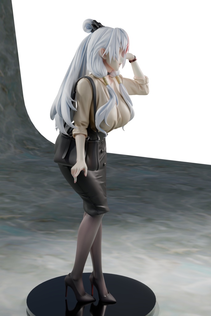 🔰初心者向け 「OL エレナ」1/7スケール レジンキット