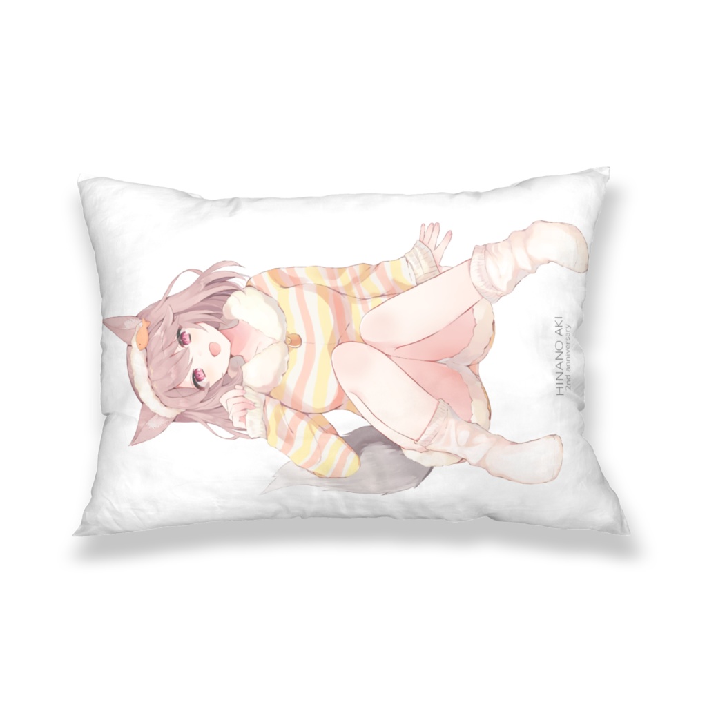 2nd anniversary 枕カバー