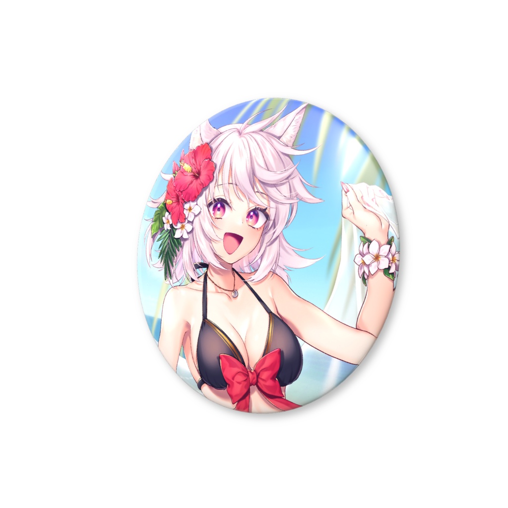 【1個から受注生産】缶バッジ2025水着イラスト