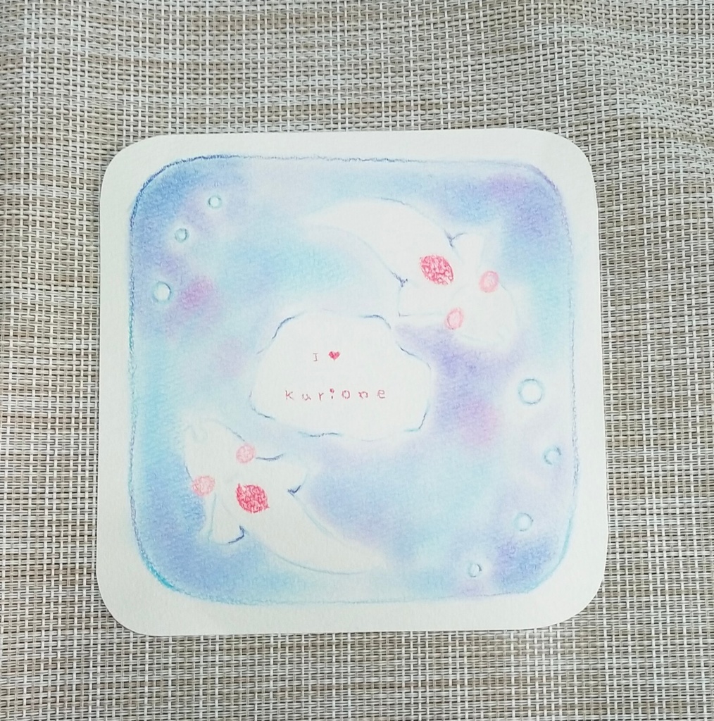 タオル。 ✤picyamo*(ぴちゃモ。)(。•ө•。)が描いたイラストプリント作品商品✤ ☆2点〜でもご購入可能☆ ハンカチ。