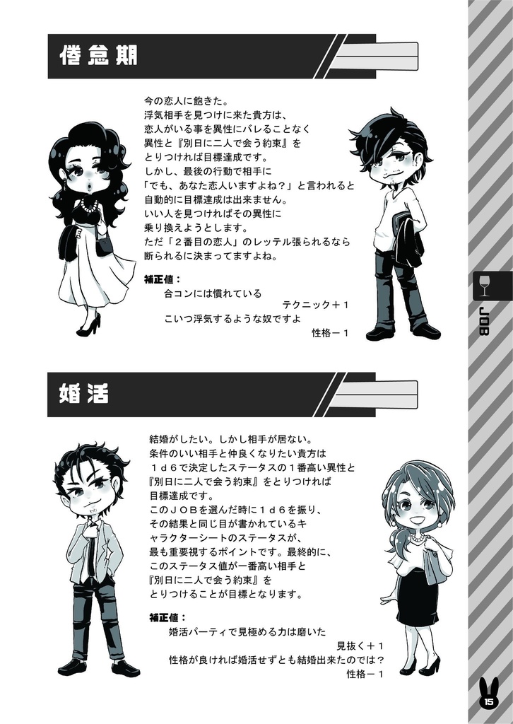 【アナログ版】合コンTRPG -God of Romance-