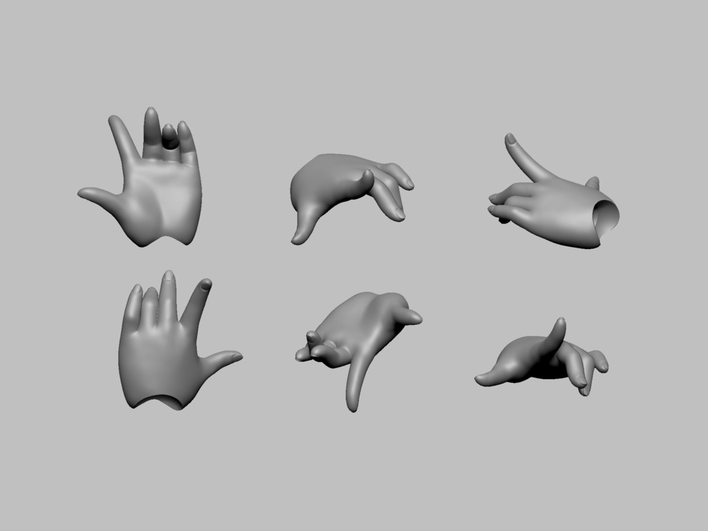 ずっきゅんハンド