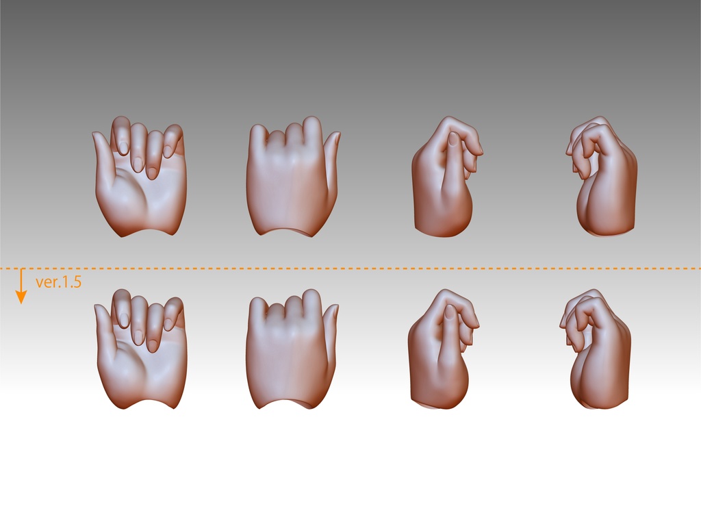 あね萌え袖ハンドver.1.5