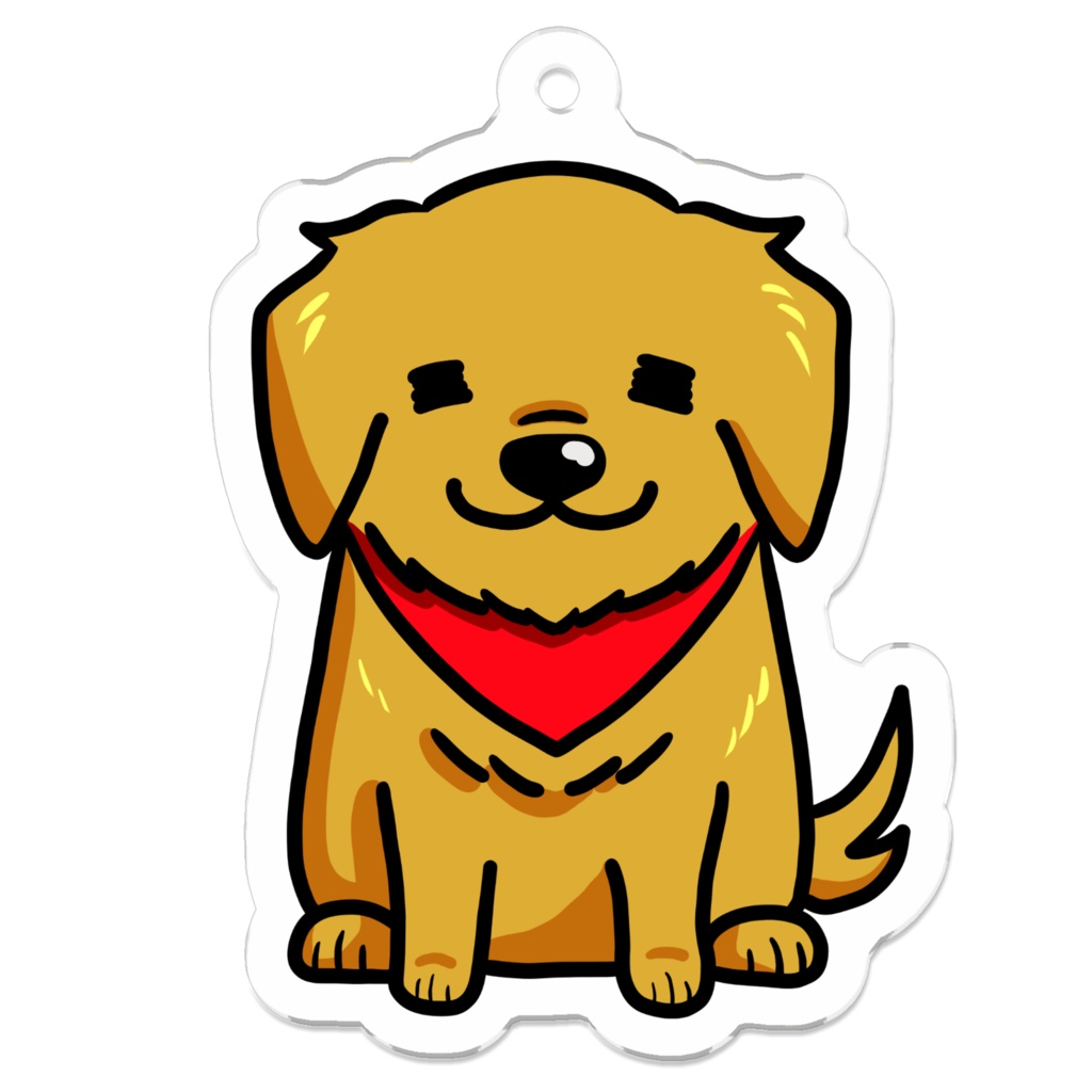 ゴルゴ アクリルキーホルダー(コーティングあり)