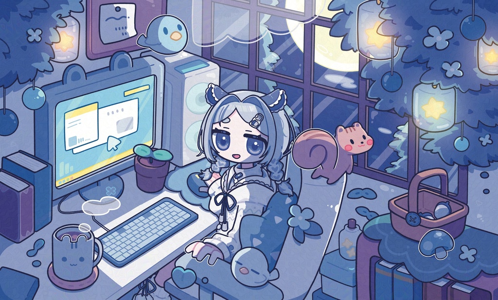 【青葉えめ】プレイマット