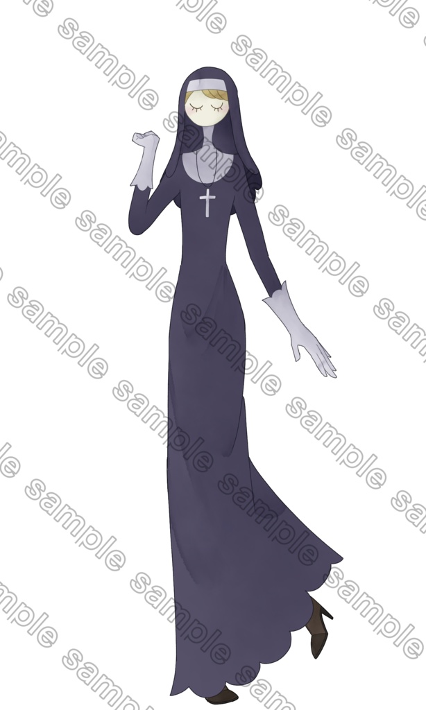 【立ち絵】モンスター系シスター