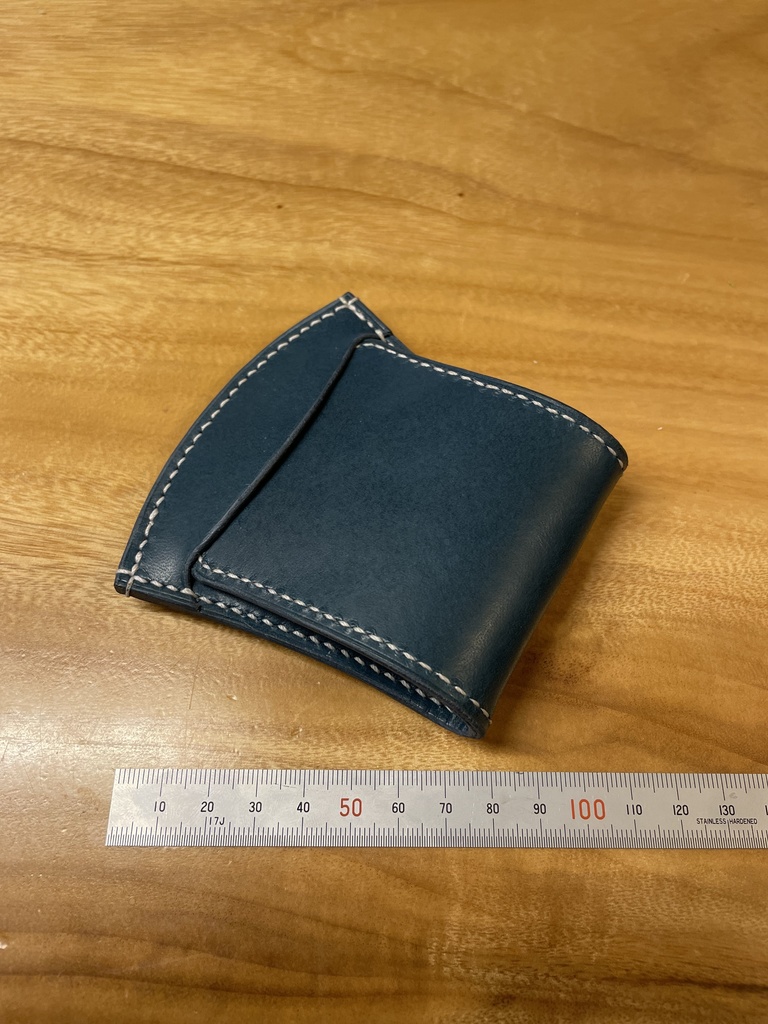 【本革】 コインケース(金具レス シンプルデザイン)