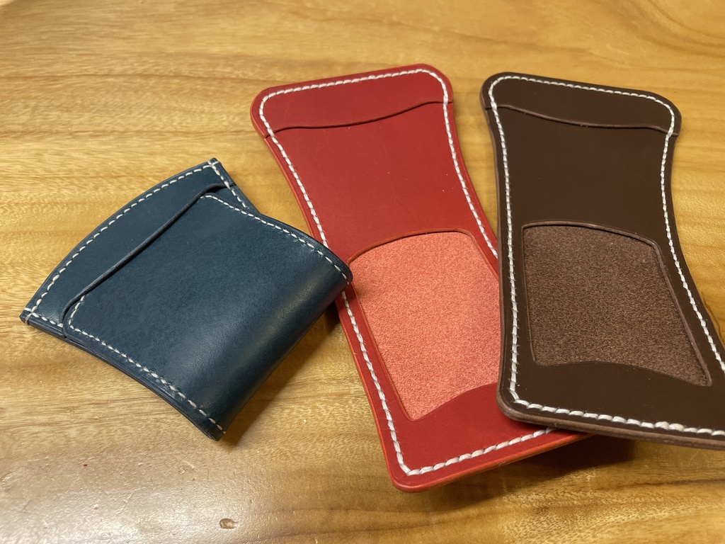【本革】 コインケース(金具レス シンプルデザイン)