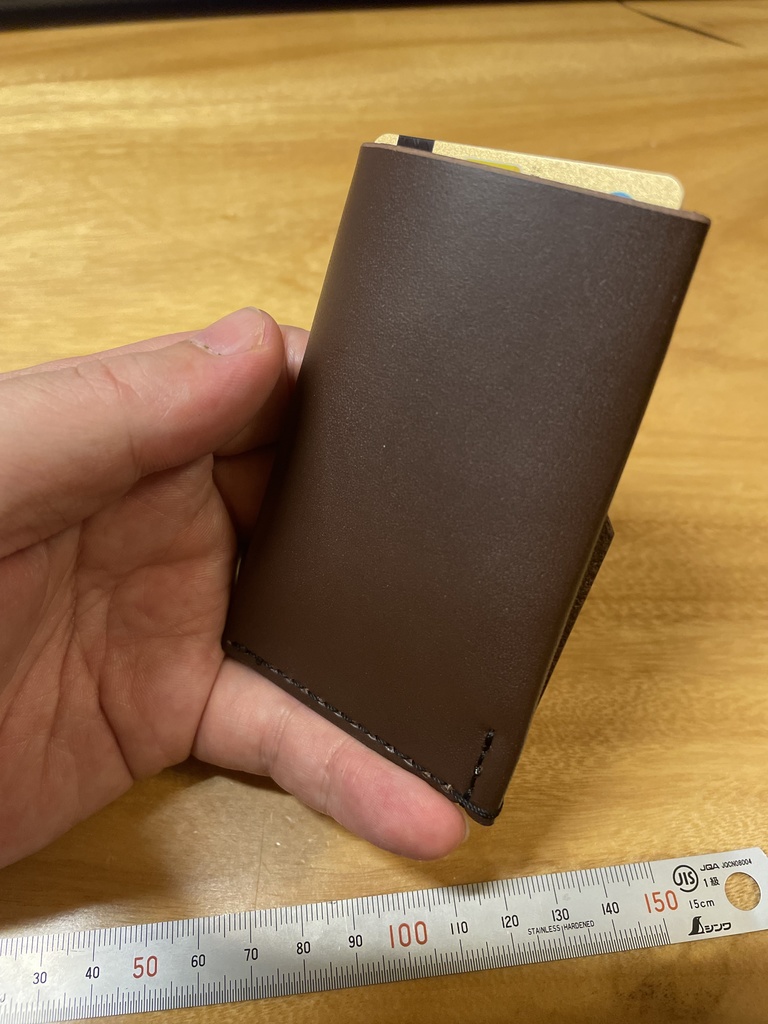 【本革】 カードケース(2ポケット)