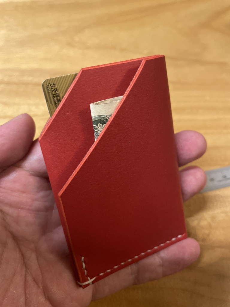 【本革】 カードケース#2(2ポケット)