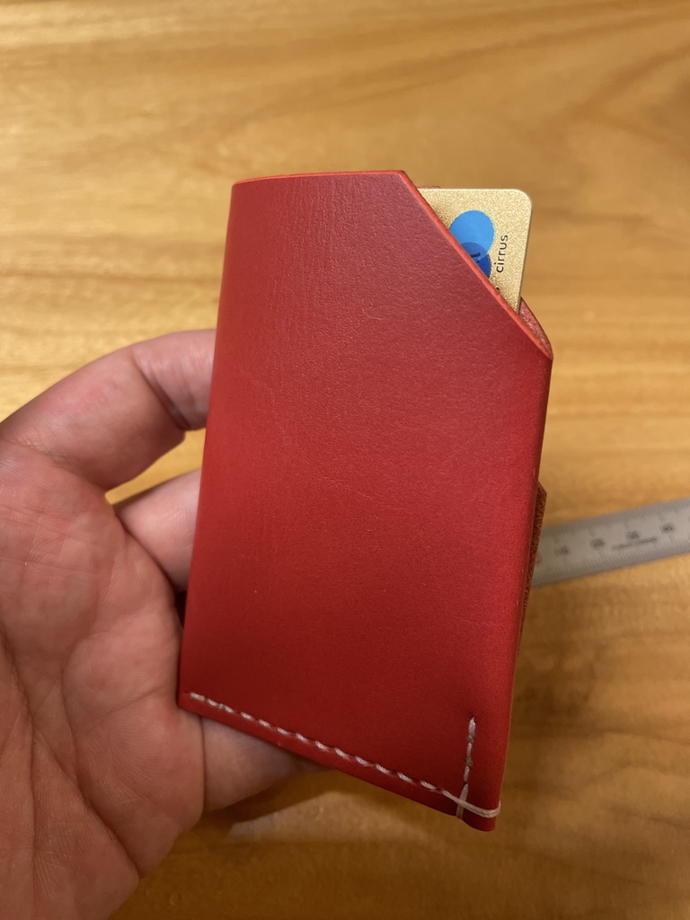 【本革】 カードケース#2(2ポケット)