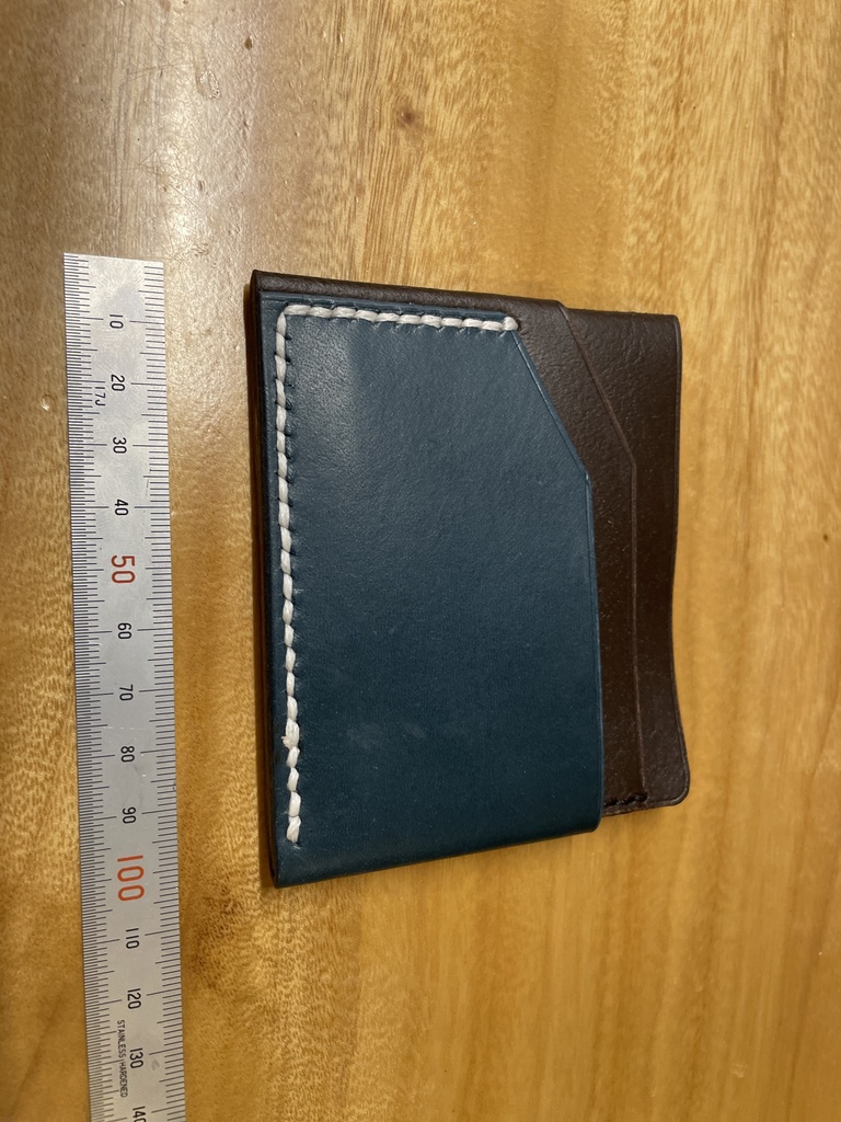 【本革】 カードケース(5ポケット)2トーン