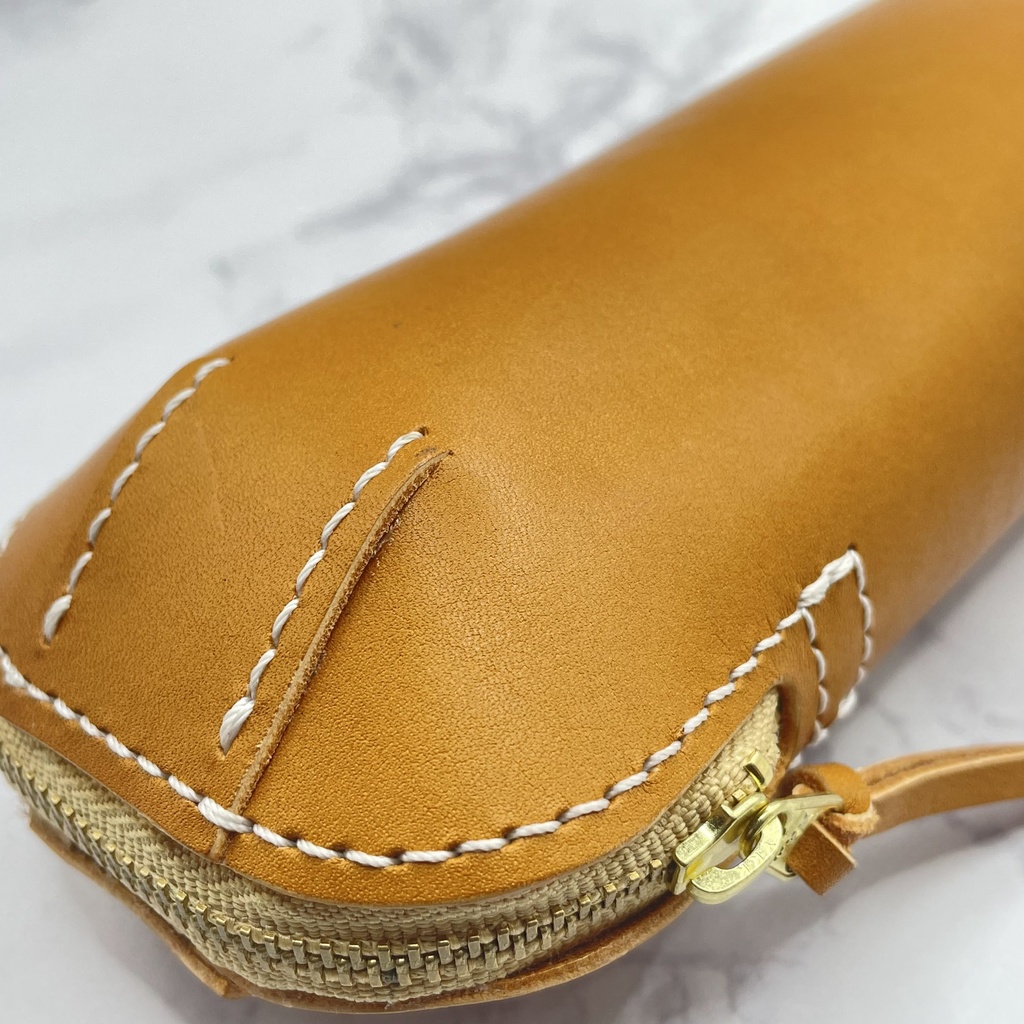 受注生産(5カラー)※キャメル在庫1つは即納可【本革】マルチレザーケース/ペンケースやメガネケースとしても使用可能