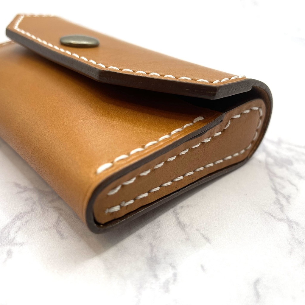 (5カラー)【本革】名刺入れ/カードケース#1(姫路レザー)/受注生産※キャメル在庫1つは即納可