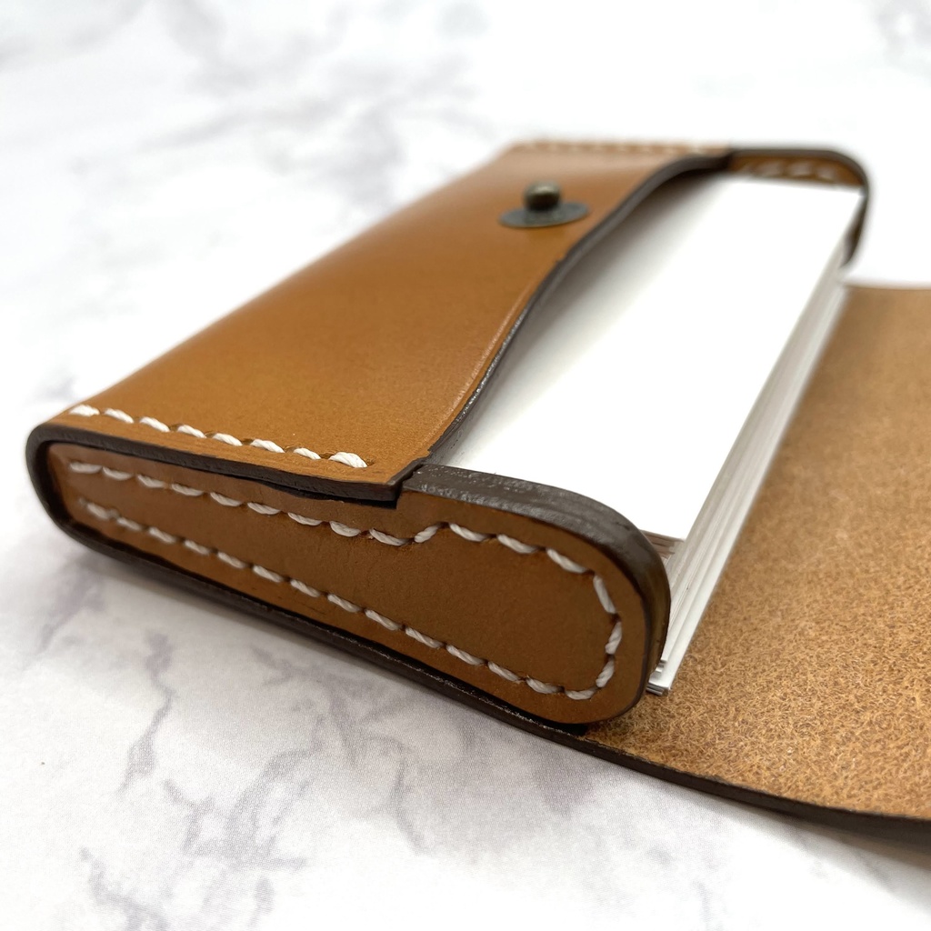 (5カラー)【本革】名刺入れ/カードケース#1(姫路レザー)/受注生産※キャメル在庫1つは即納可