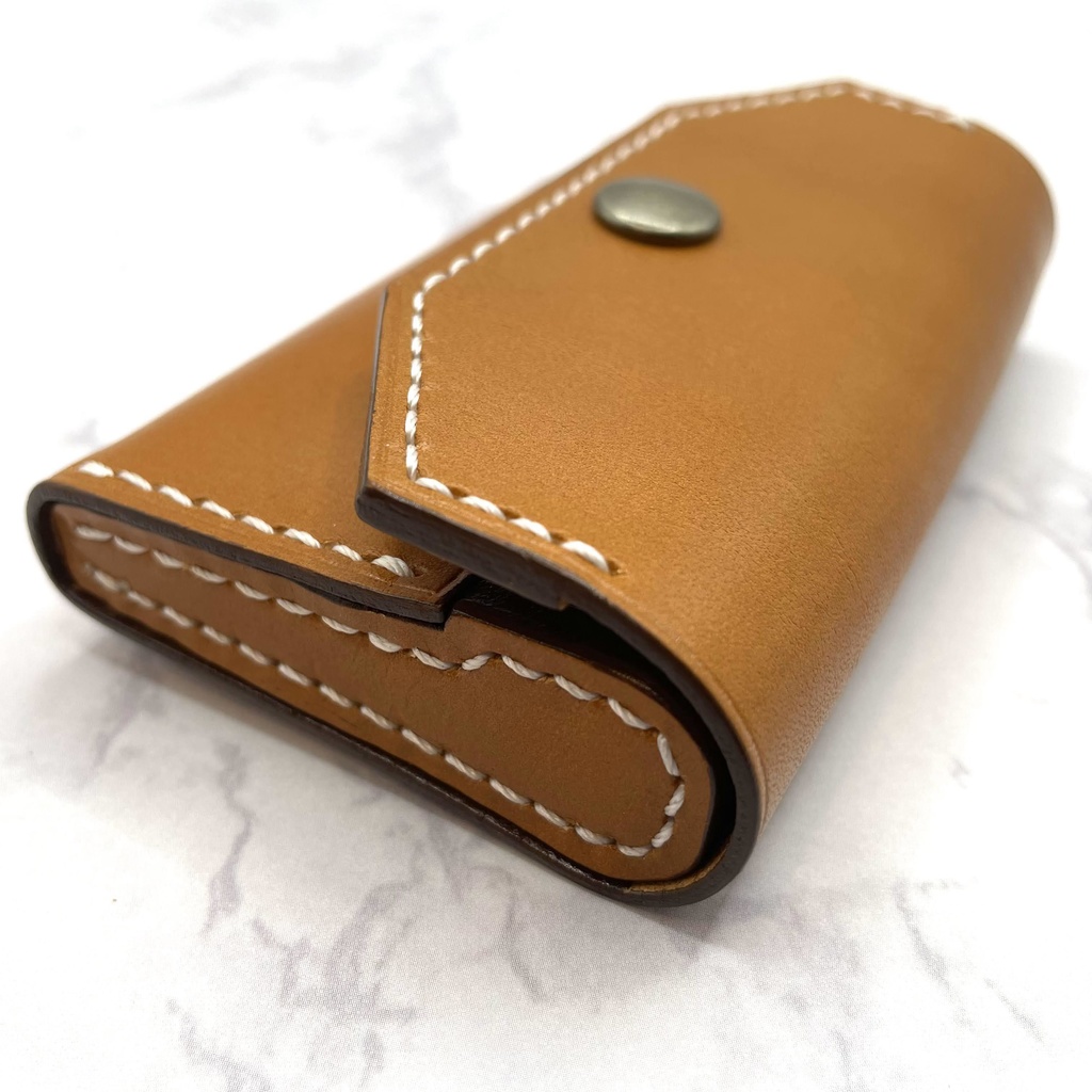 (5カラー)【本革】名刺入れ/カードケース#1(姫路レザー)/受注生産※キャメル在庫1つは即納可