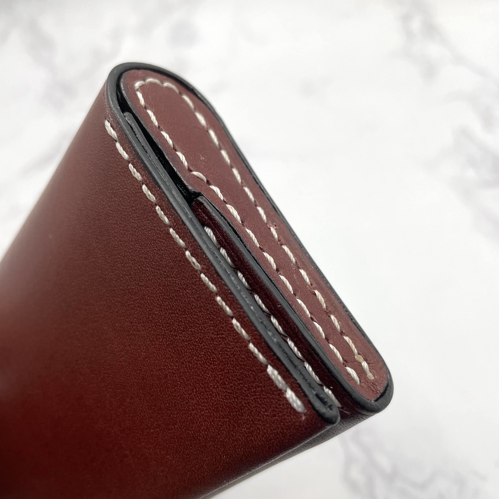 (5カラー)【本革】名刺入れ/カードケース#2(姫路レザー)/受注生産※ワイン在庫1つは即納可