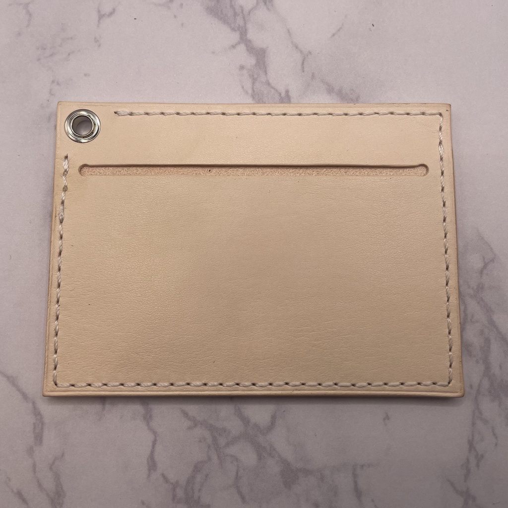 【本革】カラフルパスケース/カードケース/フェースと糸のお色指定可*各色1個は在庫有のため即納可