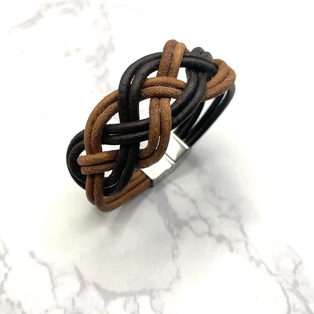 レザーブレスレット/お色組み合わせ指定可*各色1個は在庫有のため即納可