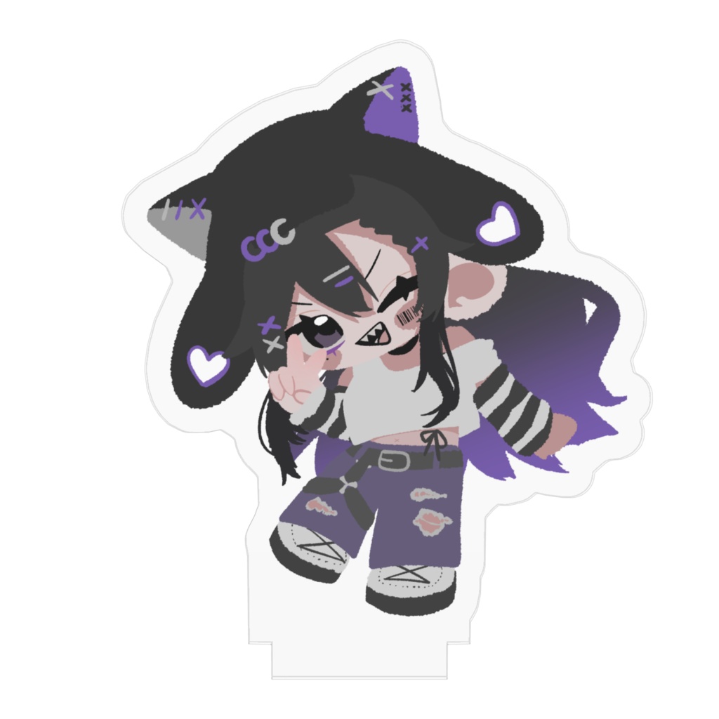 【常設】偽莉るあん アクリルフィギュア50x50mm