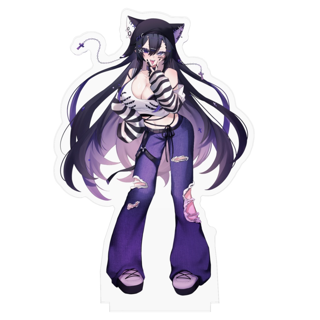 【常設】偽莉るあん アクリルフィギュア100x100mm