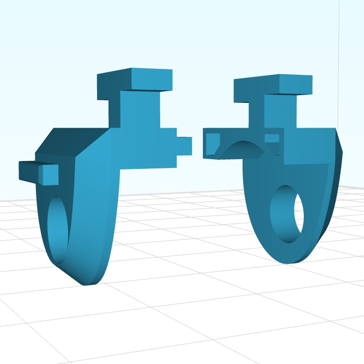 【胸部・骨盤ジョイントセット】メガミデバイス(朱羅)対応ジョイント(各2個ずつ)