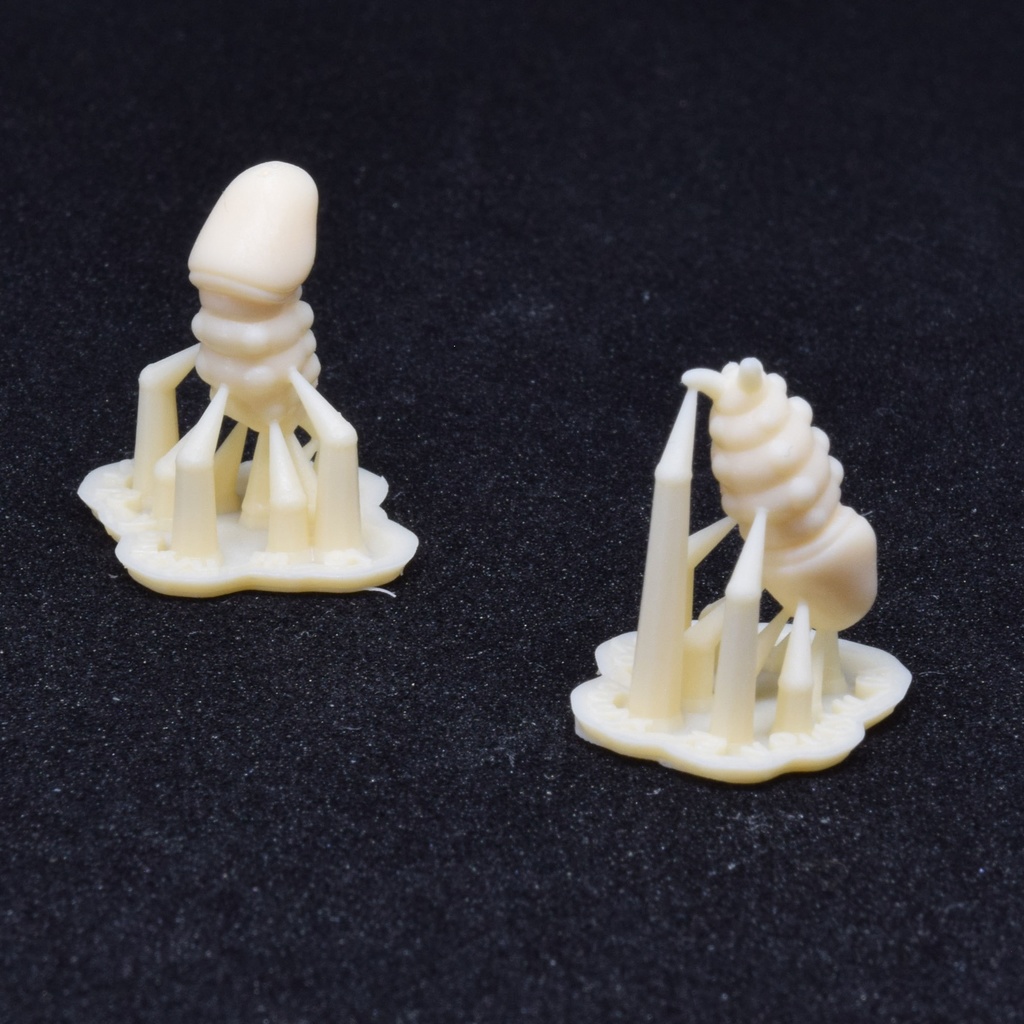 【幼虫セット】予備パーツ(通常・曲げ 各2個づつ)