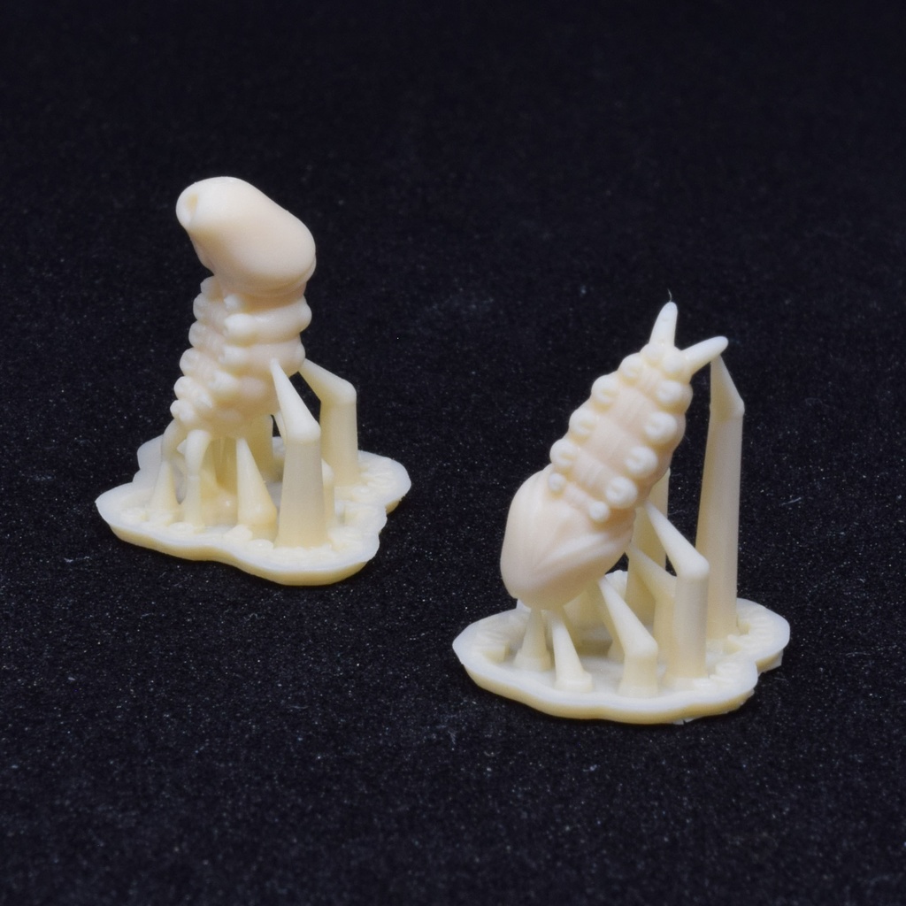 【幼虫セット】予備パーツ(通常・曲げ 各2個づつ）