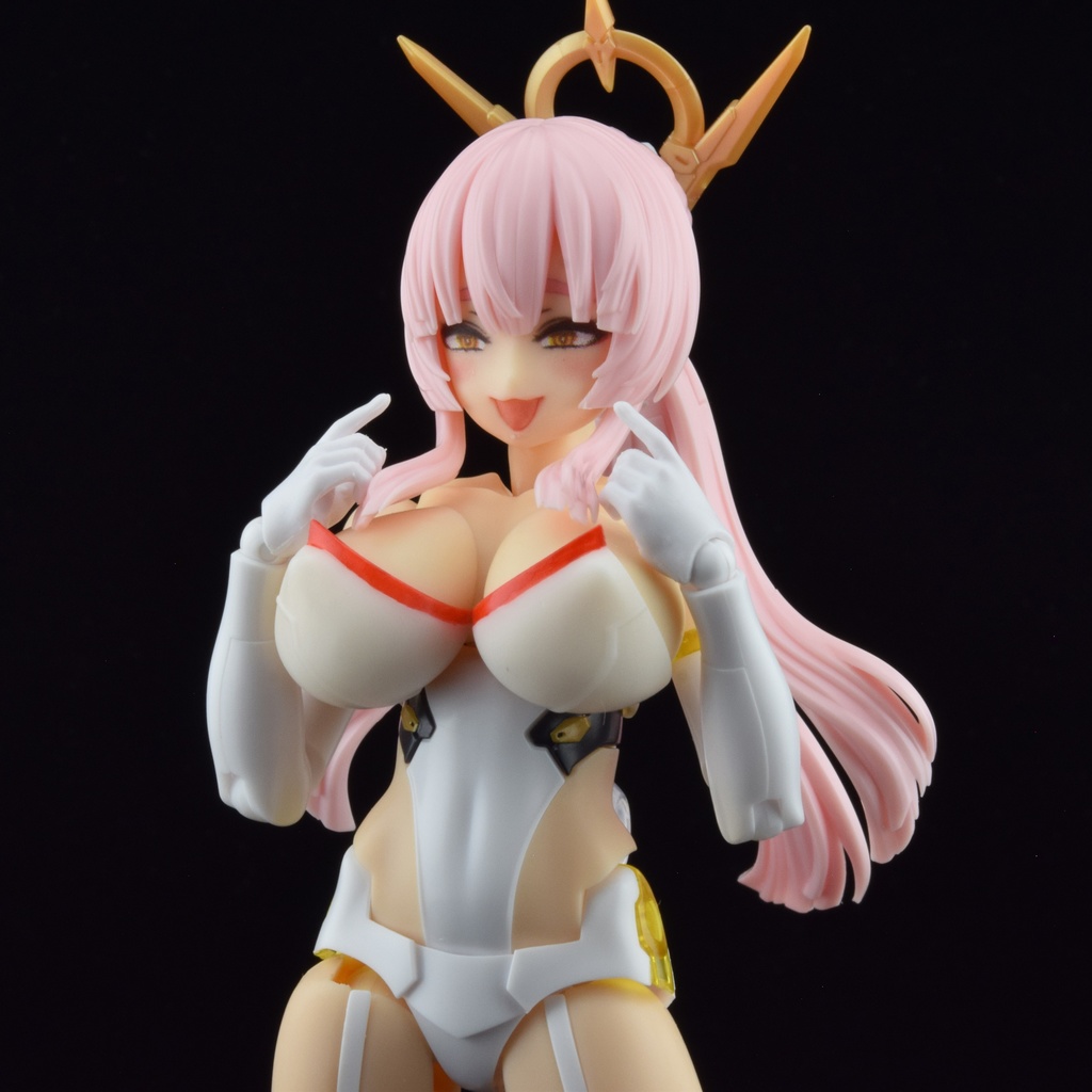 【皇巫用 胸部 全年齢版 Ver.2】乳房パーツA専用[アマテラス風]カバー付 メガミデバイス向けボディパーツ