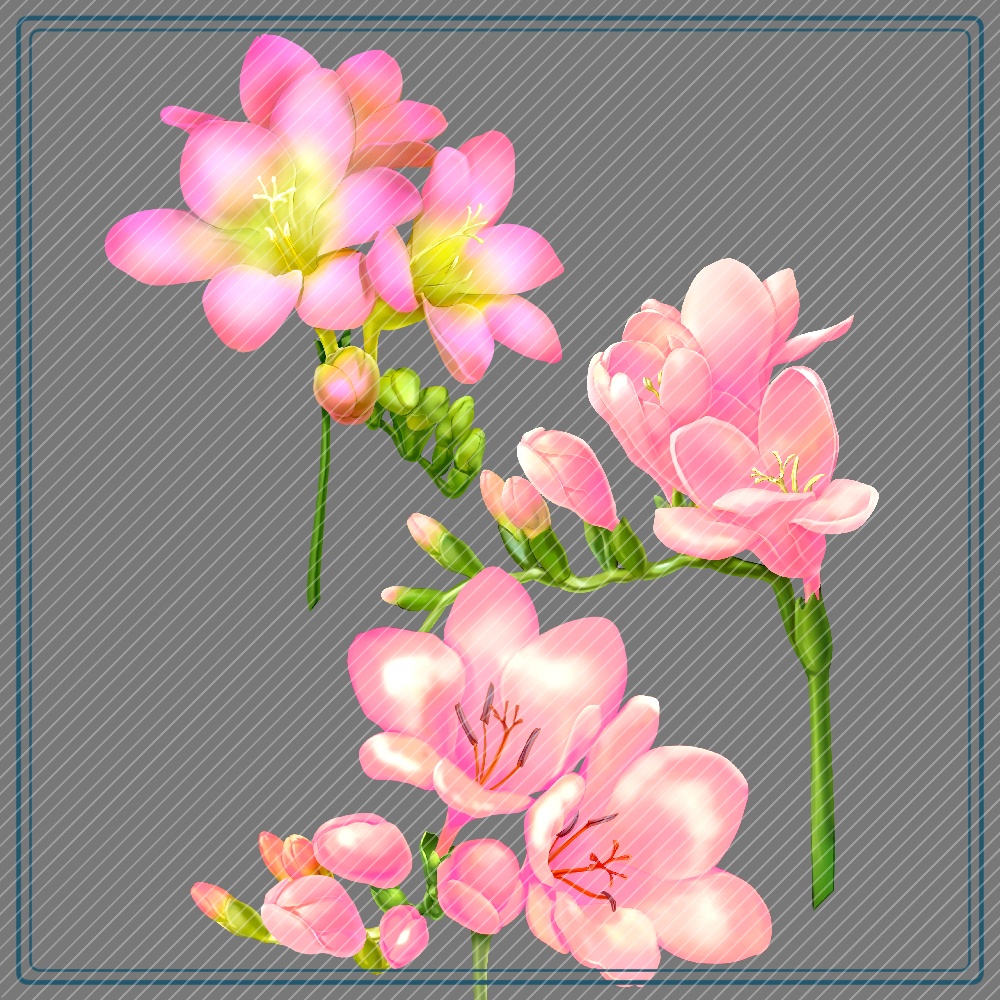 フリージアブラシ(紫追加)