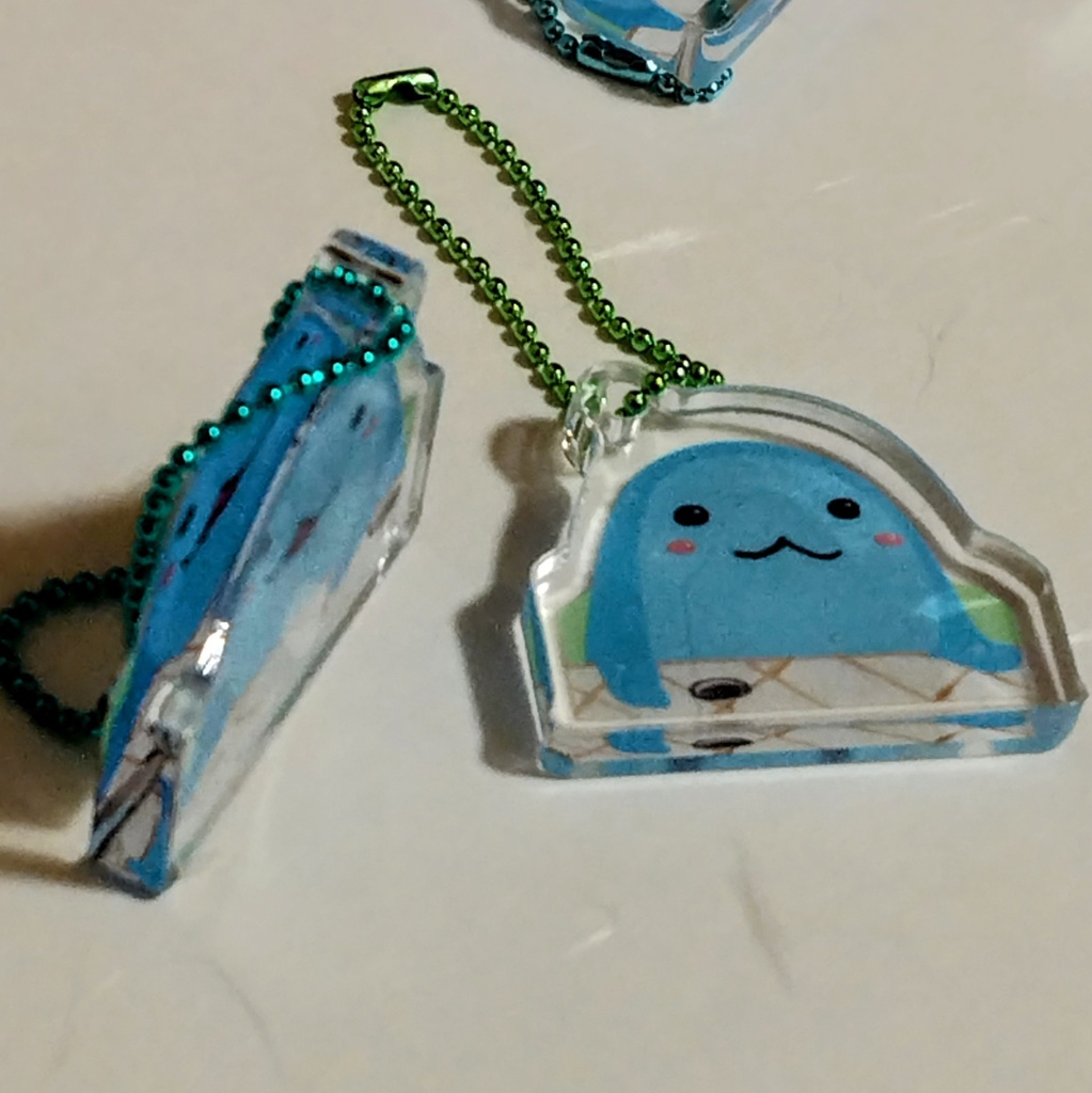 アザラシのミニアクスタ(キーチェーン付き)