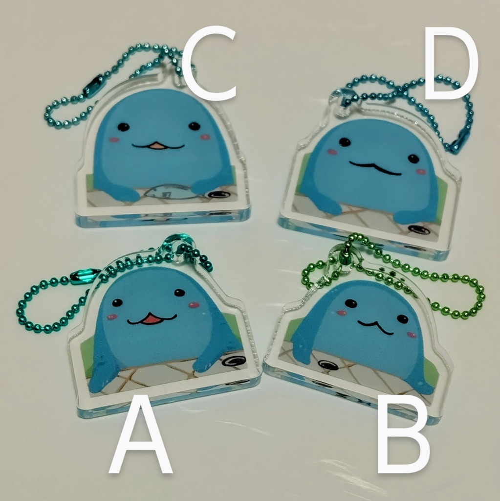 アザラシのミニアクスタ(キーチェーン付き)