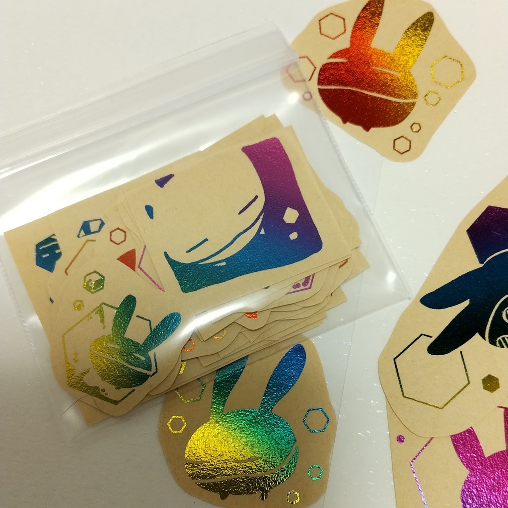 レプリカ先生　フレークシール　C107