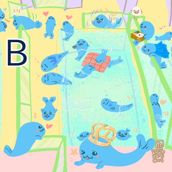 New! アザラシ幼稚園マイクロファイバークロス