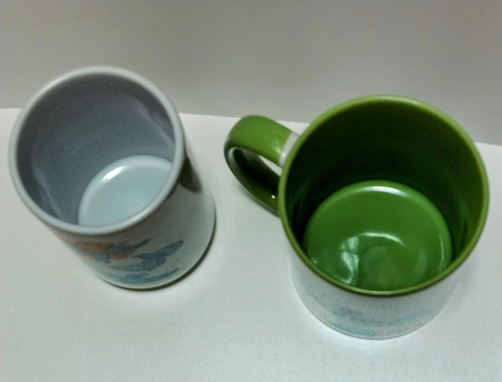 New! アザラシ幼稚園マグカップ&湯のみ