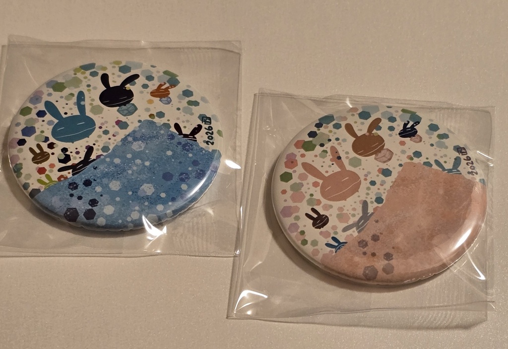 New! レプリカ先生缶ミラー 大、小