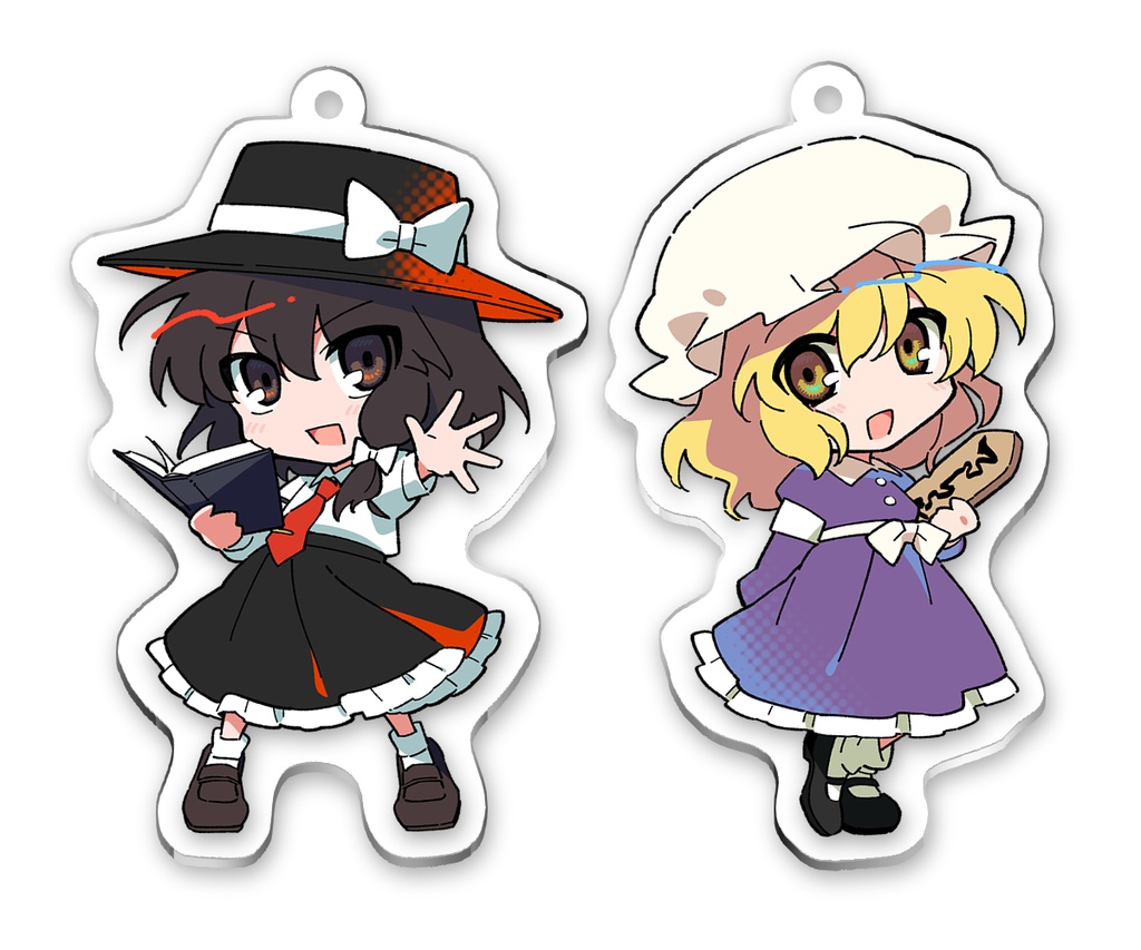 蓮子&メリー -アクリルキーホルダー-