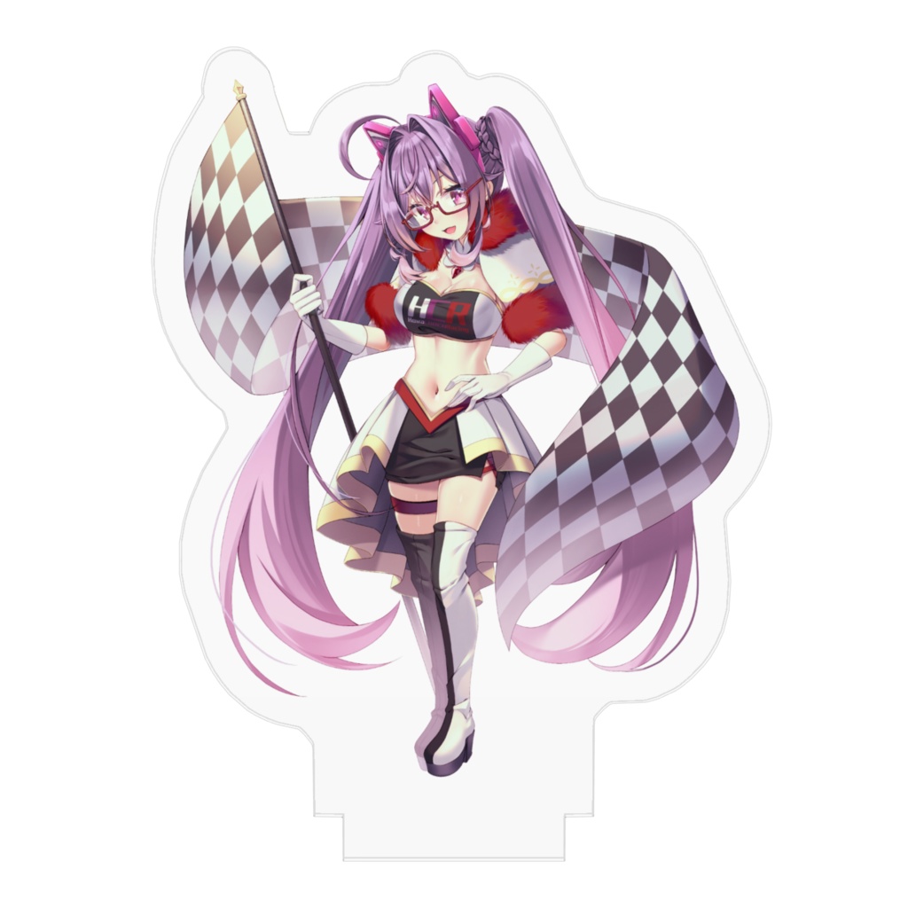 ほわいとちょこレースクイーン2023Verスタンド