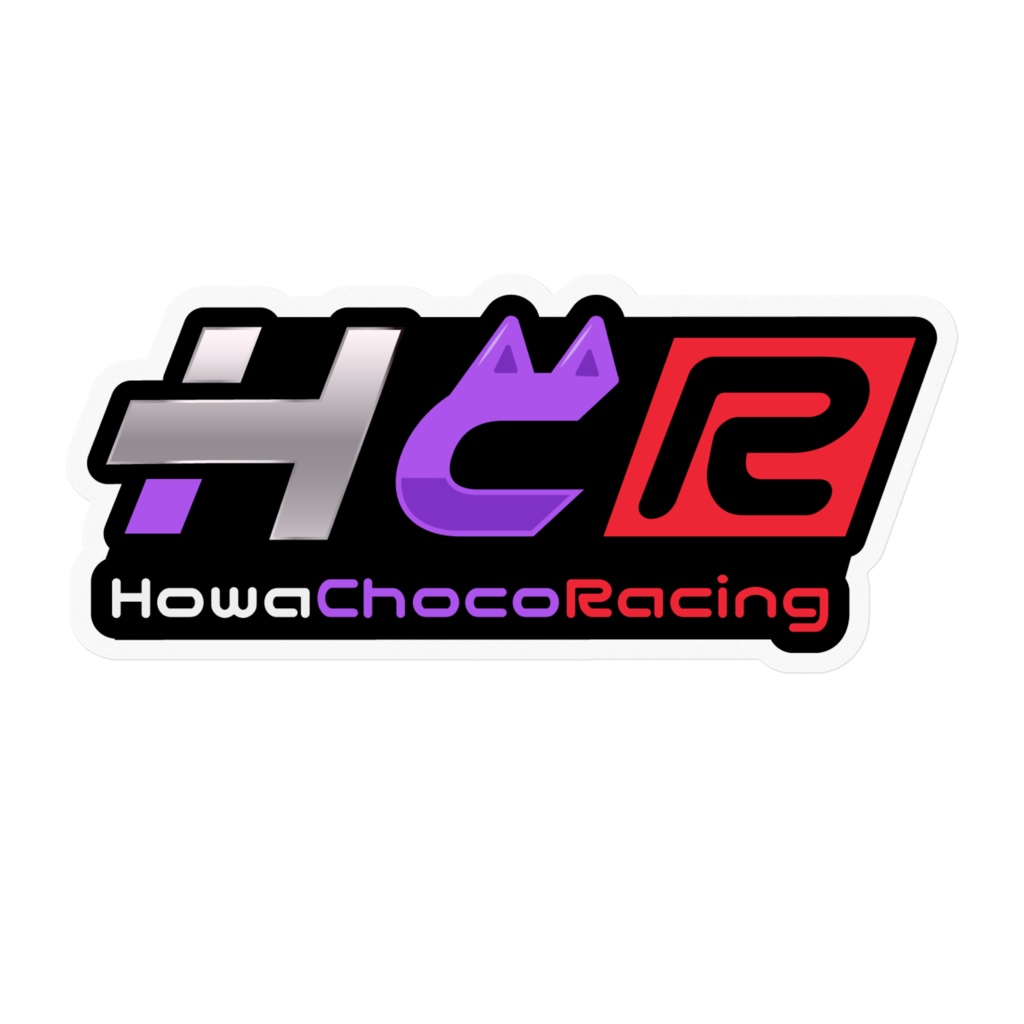 HCRロゴステッカー2