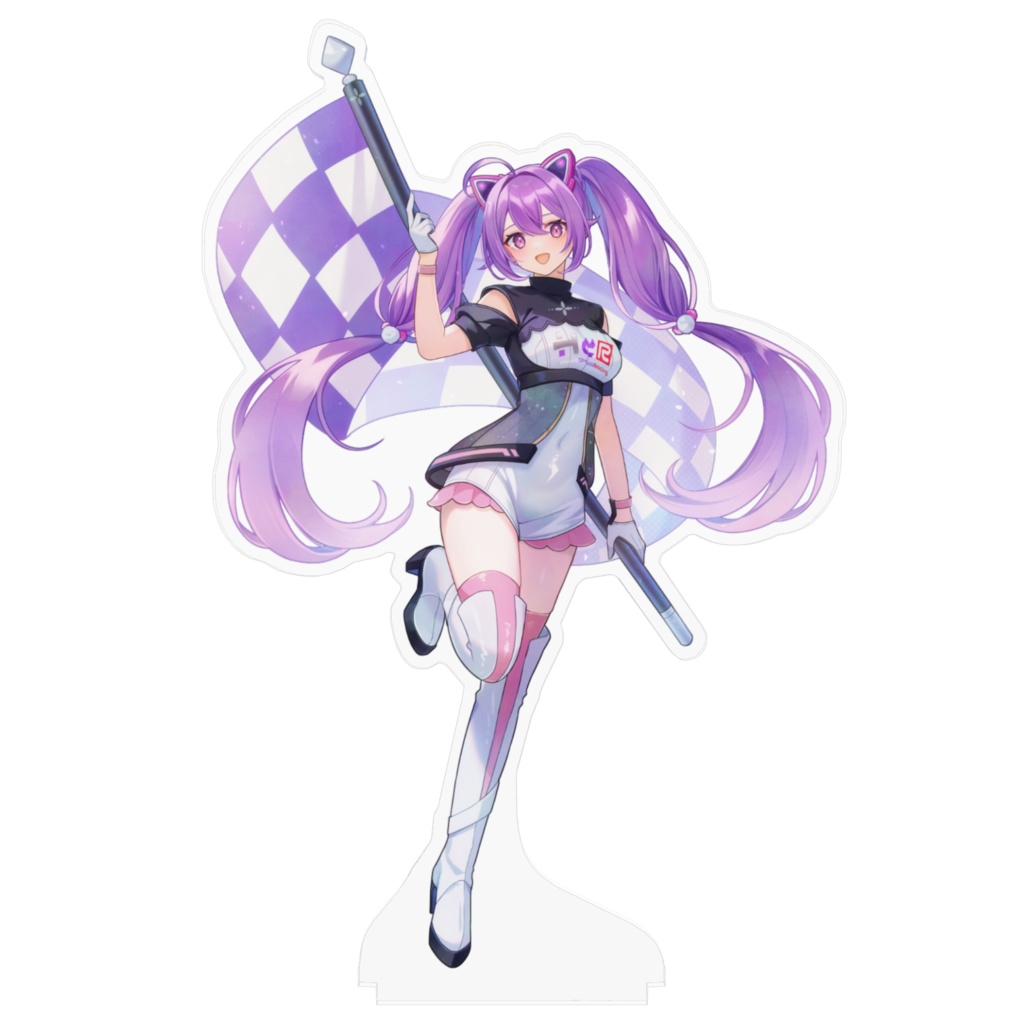 ほわいとちょこレースアテンダント2025Verスタンド